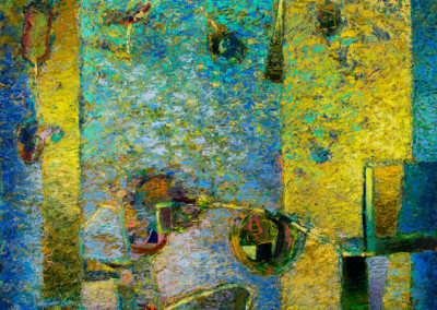 Inner Space, Oil-Wax-Canvas, 48×36, 2015